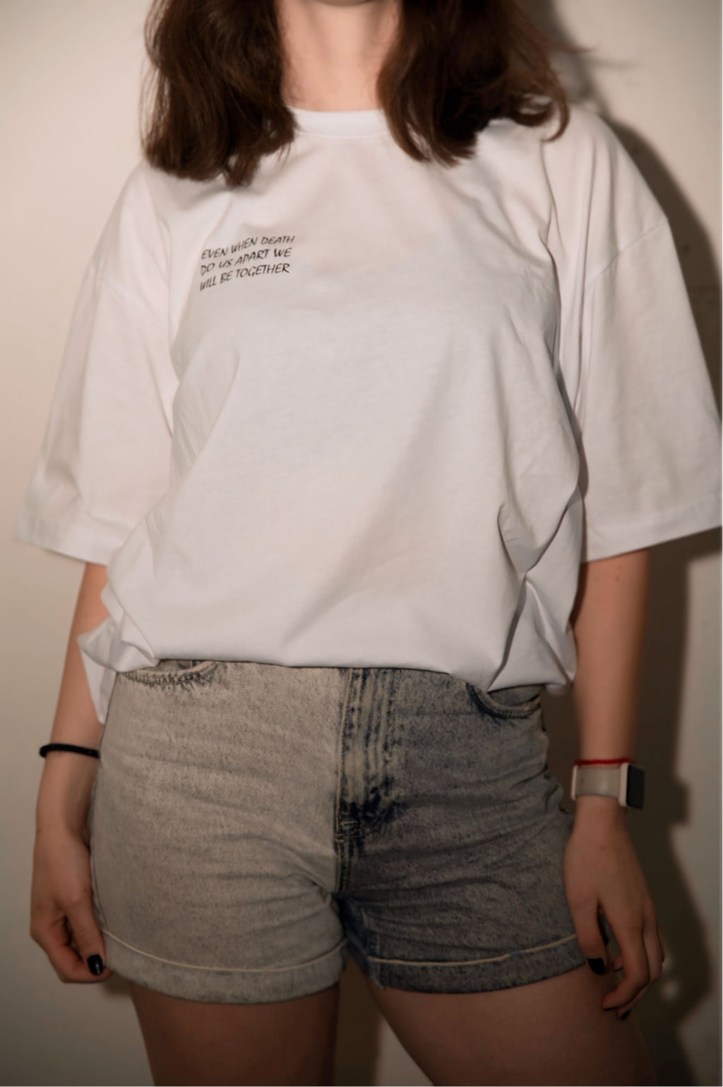 OVERSIZED T-SHIRT          “TIL DEATH”