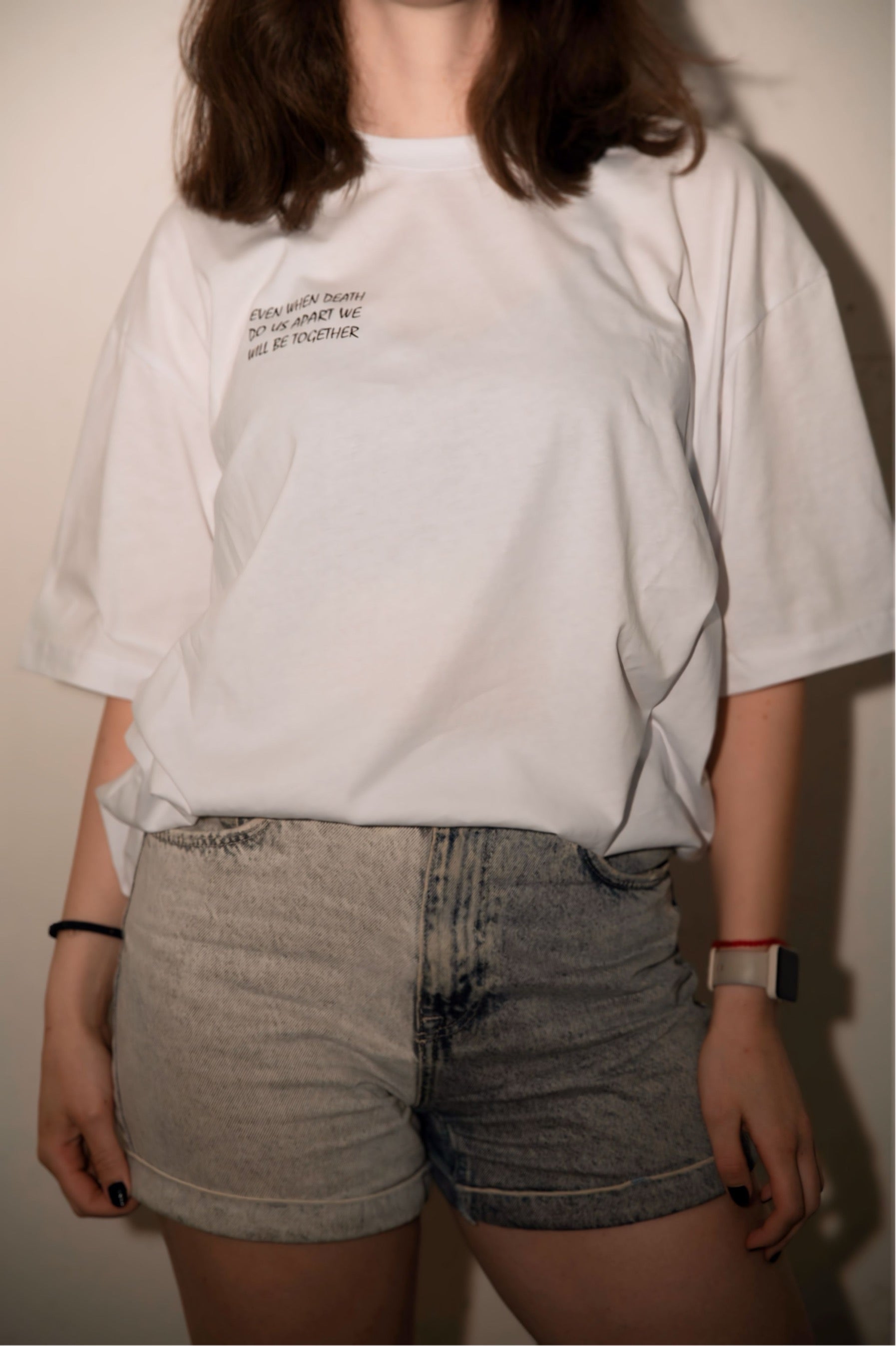 OVERSIZED T-SHIRT          “TIL DEATH”