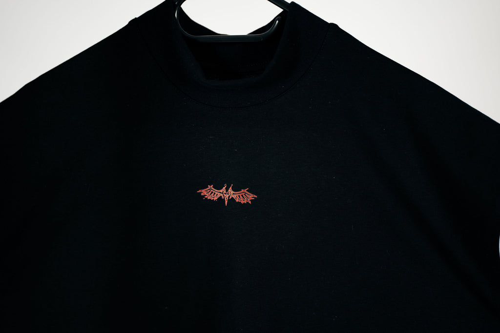 OVERSIZED WOMEN'S TANK TOP "REBORN" BLACK