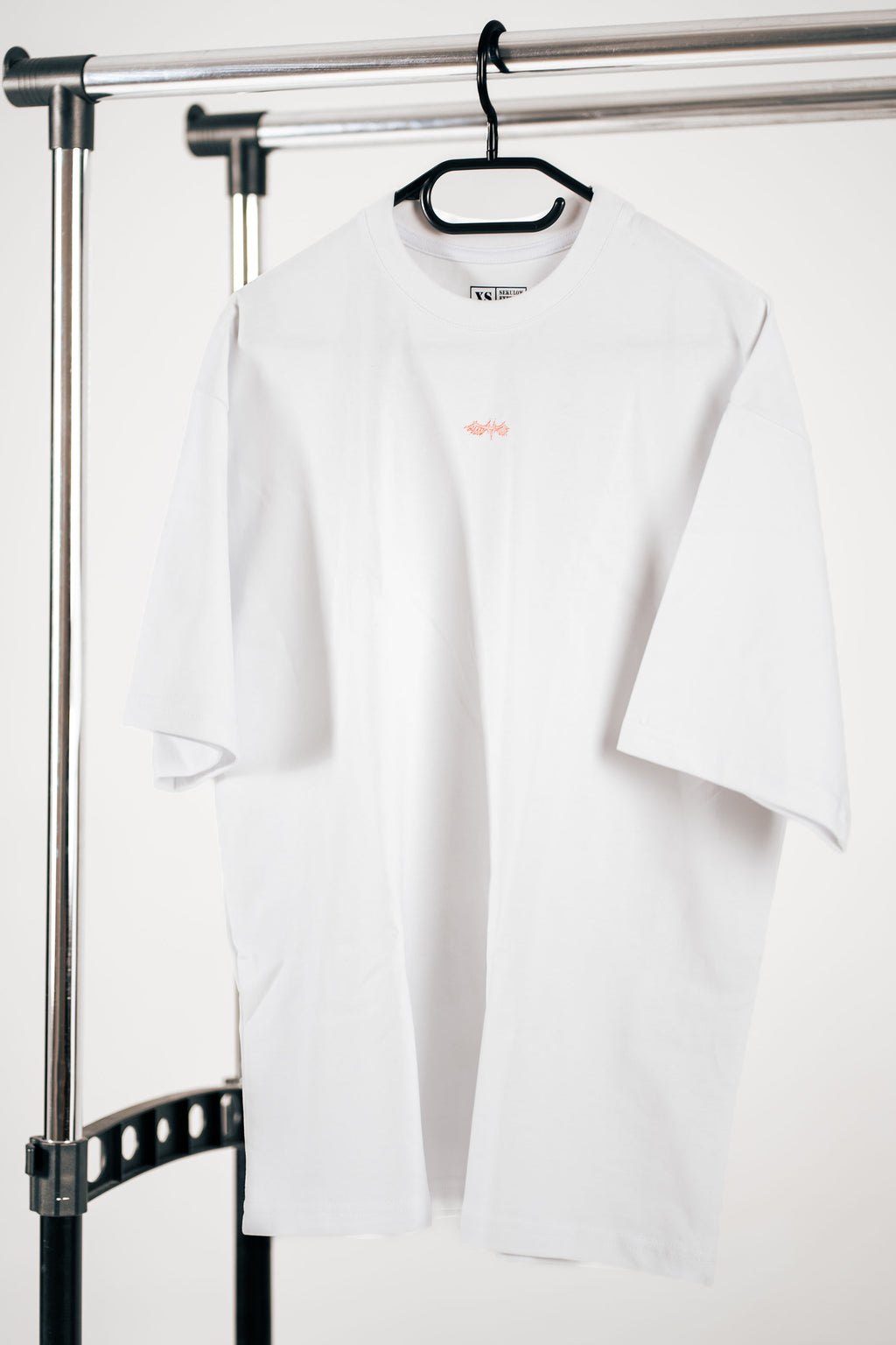 OVERSIZED T-SHIRT "REBORN" WHITE UNISEX