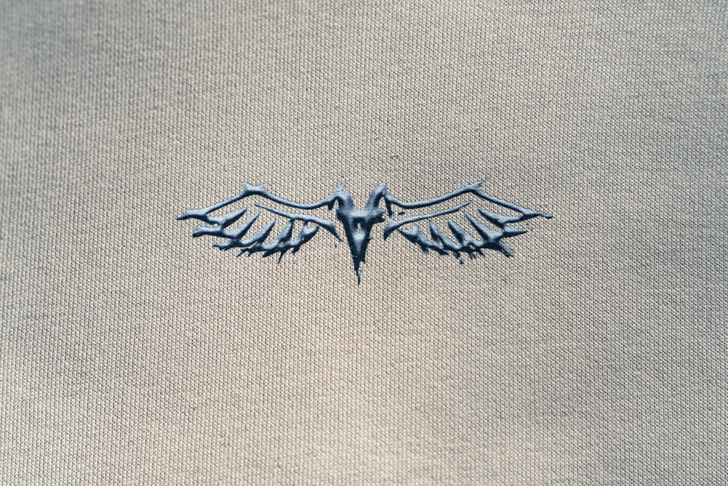 OVERSIZED MEN'S HOODIE-"FAKE" BEIGE