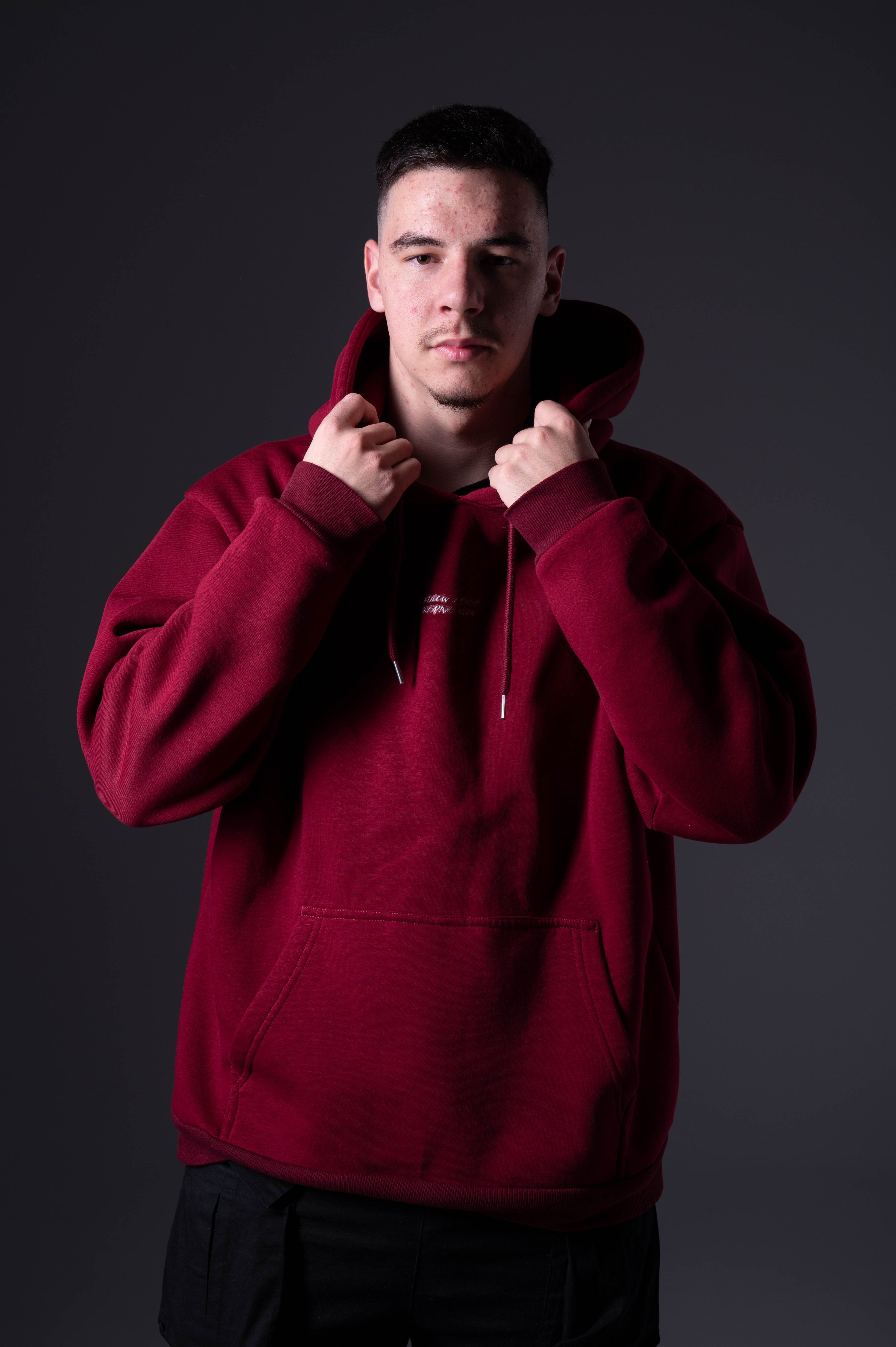 OVERSIZED MEN'S HOODIE-''OUT OF THIS WORLD''