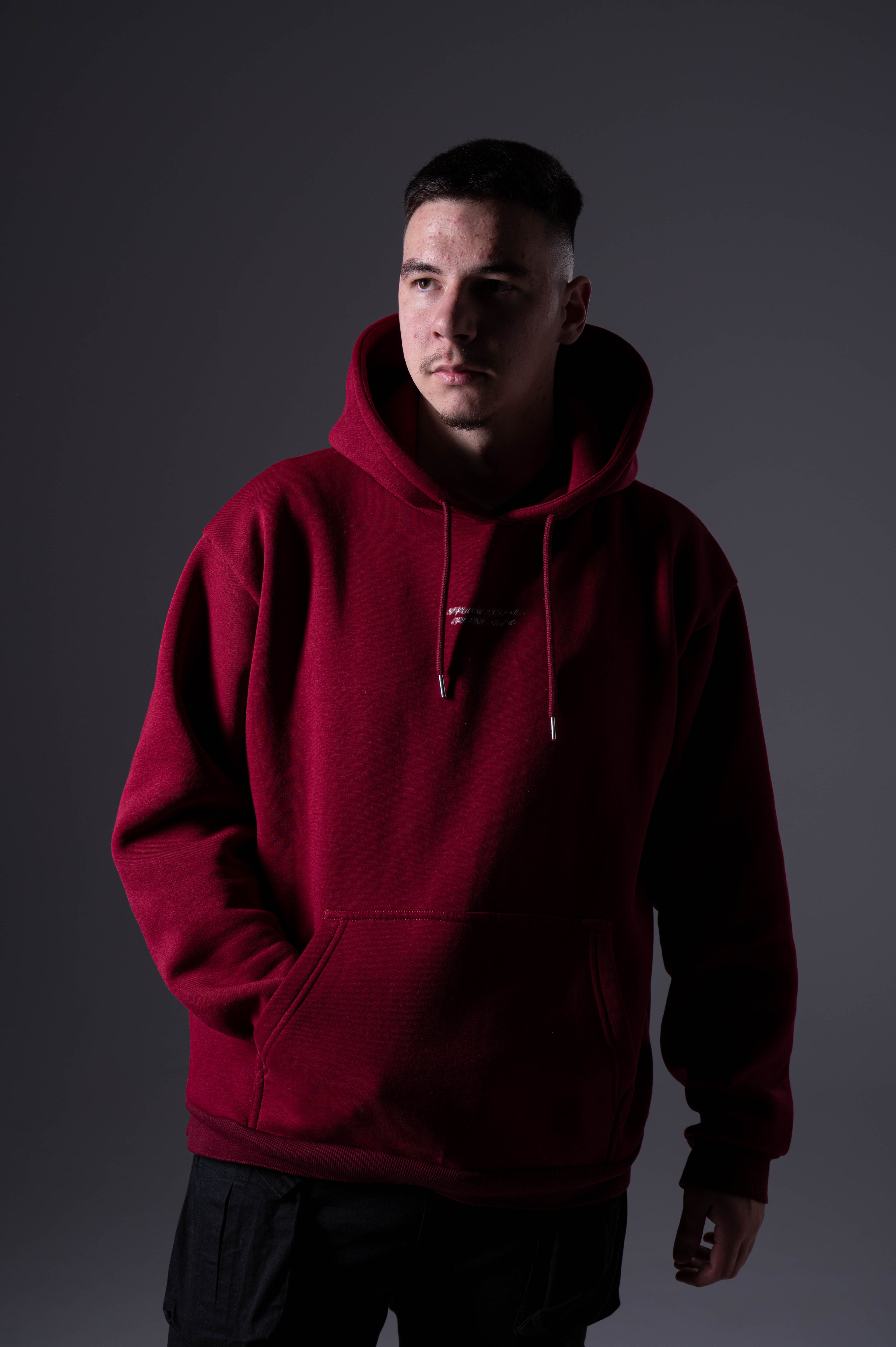 OVERSIZED MEN'S HOODIE-''OUT OF THIS WORLD''