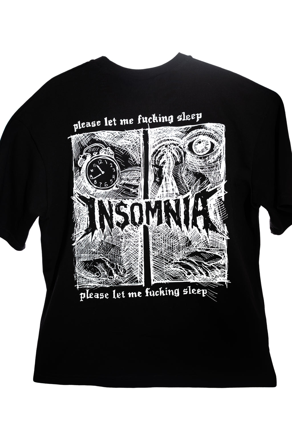 LIMITED OVERSIZED T-SHIRT - "INSOMNIA"