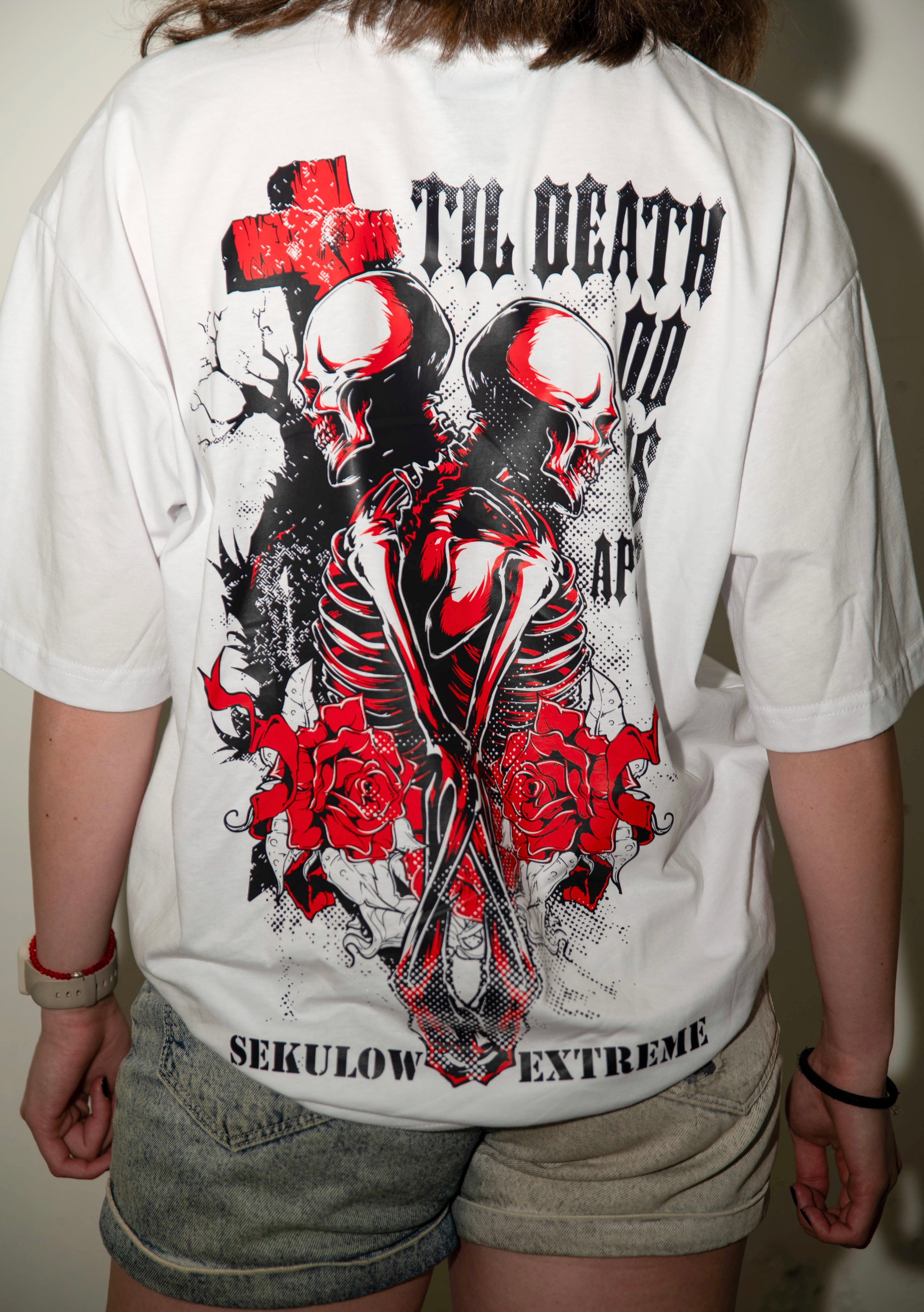 OVERSIZED T-SHIRT          “TIL DEATH”