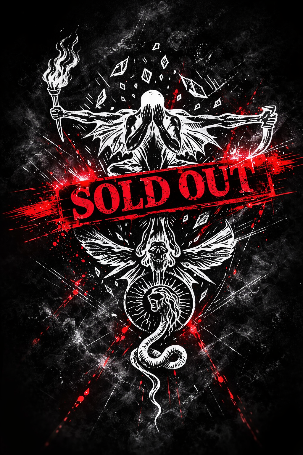 LIMITED OVERSIZED T-SHIRT - "INNER DEMONS"