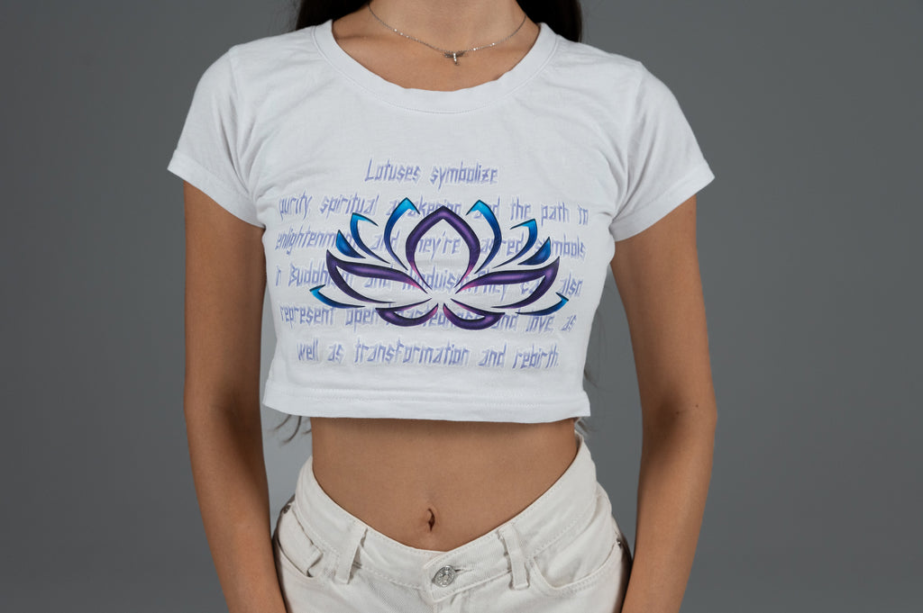 CROP TOP ''LOTUS''