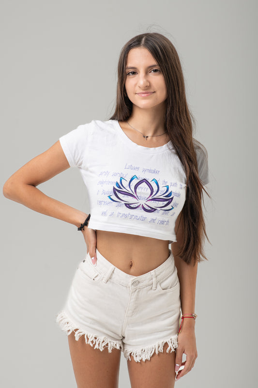 CROP TOP ''LOTUS''