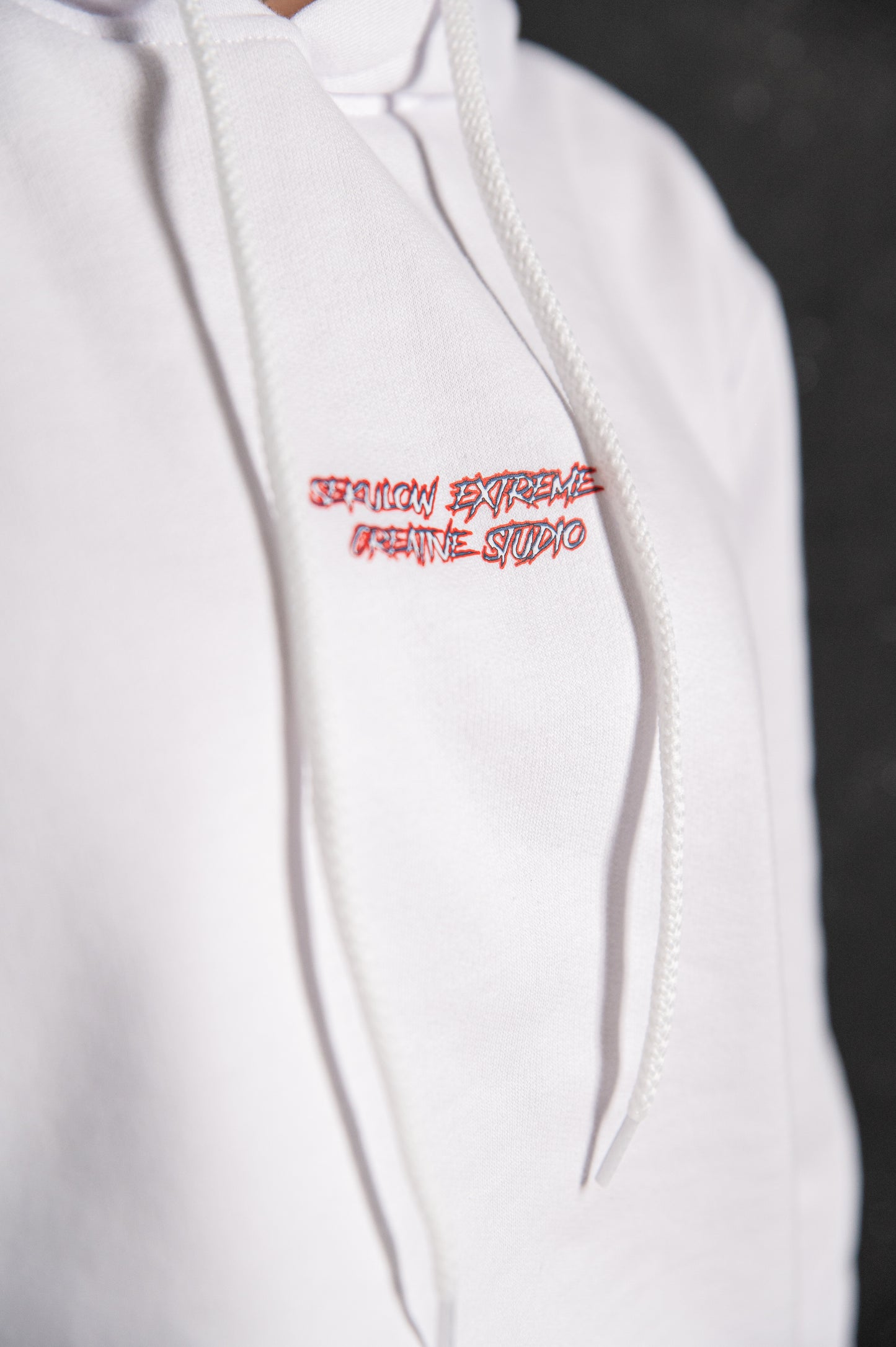 HOODIE-''KILL'' WHITE