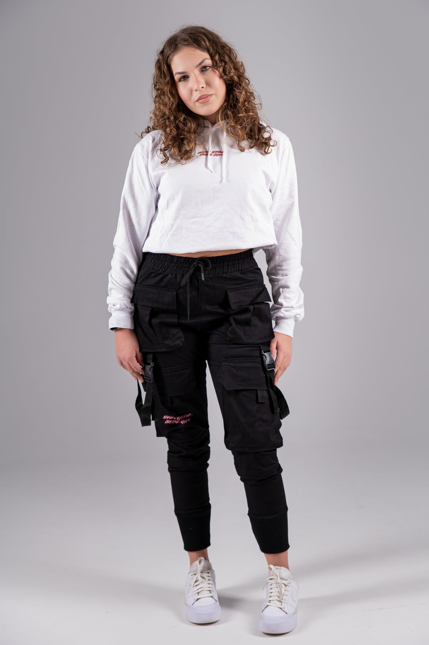 WOMEN SET HOODIE X CARGO PANTS