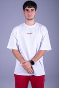 OVERSIZED T-SHIRT ''BORN AGAIN'' WHITE